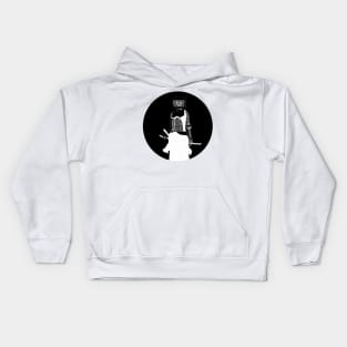 Cyber samurai BW II Kids Hoodie